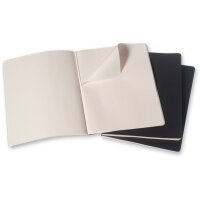 MOLESKINE Cahier XL 25x19cm 705021 quadrillé, noir...