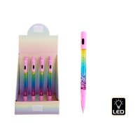 ROOST Kugelschreiber Glitter ST7219 Light Up