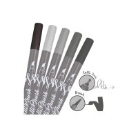 ONLINE Calli Brush Pens 19105 grey edition, ass.