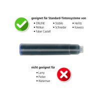 ONLINE Tintenpatronen Kombi 17058/12 Nightblue 5 Stück