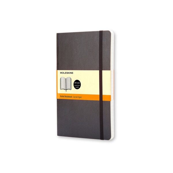 MOLESKINE Carnet Classic SC Pocket 883707100 noir, lign&eacute; 192 feuil.