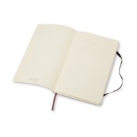 MOLESKINE Carnet Soft A6 712-4 quadrillé noir