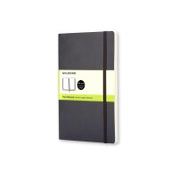 MOLESKINE Carnet Soft A6 714-8 en blanc noir