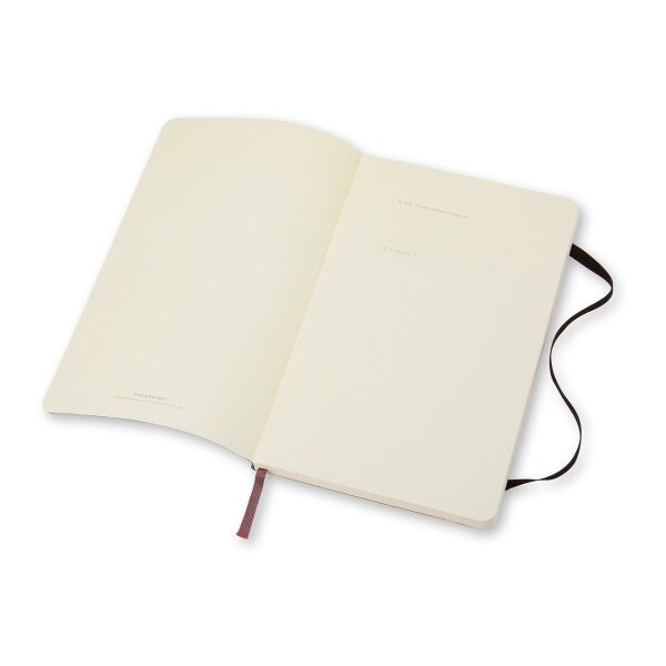MOLESKINE Carnet Classic SC Large 883707162 noir, lign&eacute; 192 feuil.