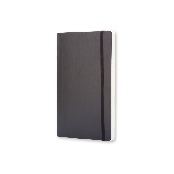 MOLESKINE Carnet Soft A5 718-6 quadrillé noir