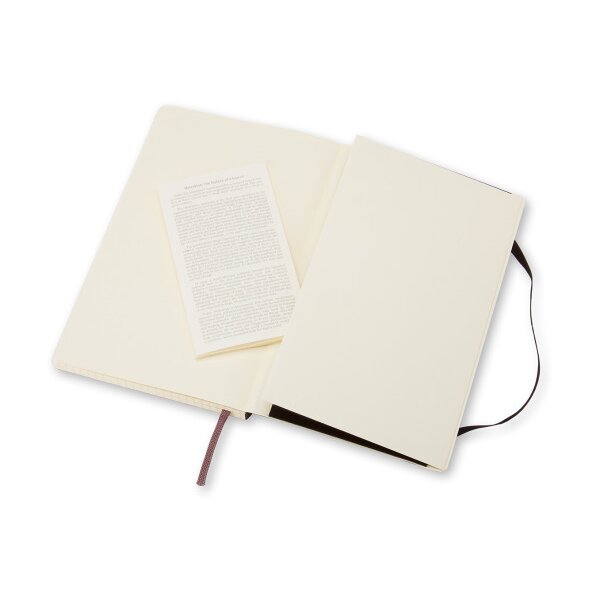 MOLESKINE Carnet Soft A5 718-6 quadrillé noir