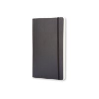MOLESKINE Carnet Soft A5 718-6 quadrillé noir
