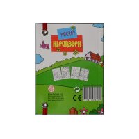 ROOST Taschen Malbuch B0582 2 assortiert 10x13,8cm