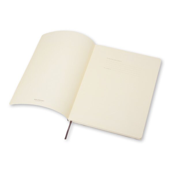 MOLESKINE Carnet Soft XL 724-7 quadrillé noir