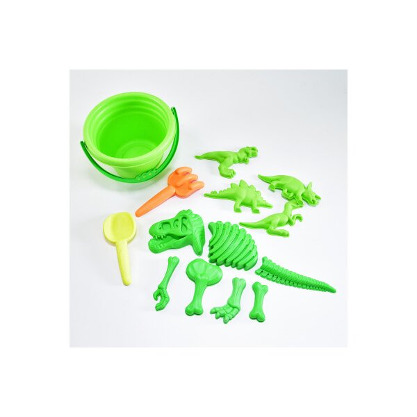 ROOST Sandformen-Set Dino 19x19x20cm 90535 8-Teilig