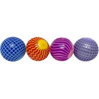ROOST Hüpfball Disco mit Licht 621584 assortiert, 6cm