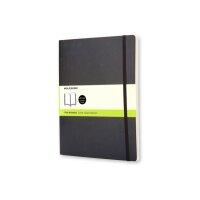MOLESKINE Notizbuch Soft XL 726-1 blanko schwarz
