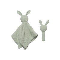 JABADABADO Hochet lapin cadeau S1026 vert 2 pièces