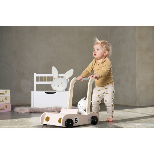 JABADABADO Poussette li&egrave;vre S1006 bois