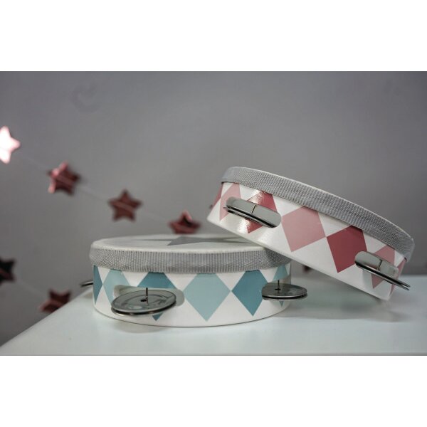 JABADABADO Tambourine Trommel M14096 pink