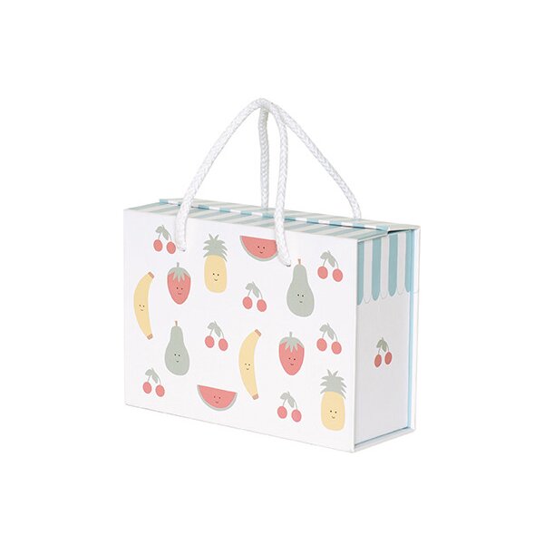 JABADABADO Ensemble de fruits 20x14x7cm W7236 bois