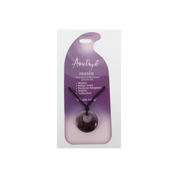 ROOST Halsband Frieden G224 Amethyst