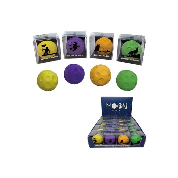 ROOST Radiergummi 4 ass. 4530 3D Mond