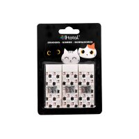 I-TOTAL Radiergummi Cat XL1895 3 pcs. 2.2x1.2x6.2cm