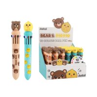I-TOTAL Multicolorstift Bär & Küken XL2370H...