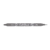 ONLINE Callibrush Pen Double Tip 2mm 19072/6 Grey