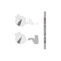 ONLINE Callibrush Pen Double Tip 2mm 19072/6 Grey