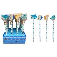 ROOST Crayon Requin SHRE-001 4 ass.