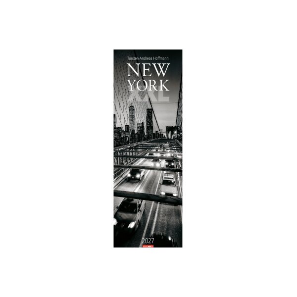 WEINGARTEN Calendrier 2027 2951600+27 New York XXL DE 34x98cm