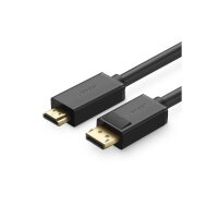UGREEN Cable DP Male to HDMI Male 10203 3m, Black