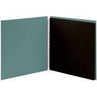 RÖSSLER Fotoalbum 29x29cm 1329452387 opal/schwarz