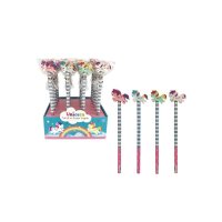 ROOST Bleistift Einhorn REA-1028 Radiergummi, 4 ass.