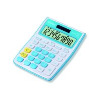 CASIO Tischrechner MS-10VC-BU blau