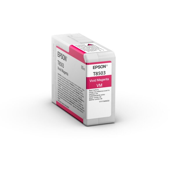 EPSON Cart. dencre vivid magenta T85030N SureColor SC-P800 80ml