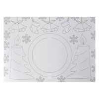 ROOST Malblock Tischset 30x42cm SC815 Weihnachten