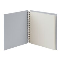 RÖSSLER Fotoalbum 23x23cm 1329452176 stone/off white