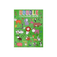 ROOST Malbuch Doodle A4 B212 2 Stück assortiert