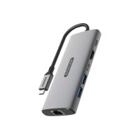 SITECOM USB-C GEN2 Multiport Adapter CN-5506 6 in 1 & PD