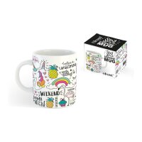 I-TOTAL Tasse Unicorn 295ml XL1834