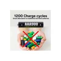 VERICO LoopEnergy Batterie USB-C 1UDBT-A3WEB2 AAA/LR03 (600mAh) 4 pièces