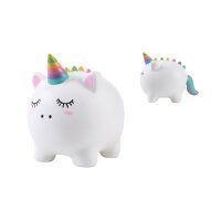 I-TOTAL Sparkasse 18x15x15.5cm XL2498 Unicorn
