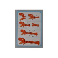 ROOST Kit de bricolage DIY KN250 Dino, Serpent, Licorne ass.