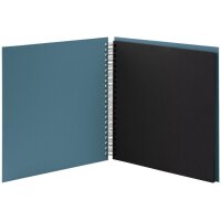 RÖSSLER Fotoalbum 29x29cm 1329452157 denim/schwarz