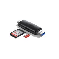 UGREEN Card Reader Multifunction 80191 Black, (BB)