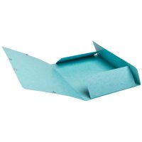 EXACOMPTA Gummibandmappe Skandi A4 55273E frostblau