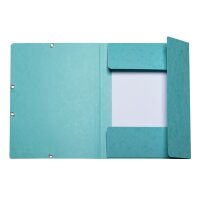 EXACOMPTA Gummibandmappe Skandi A4 55273E frostblau