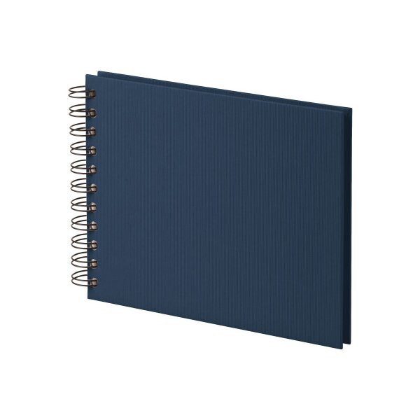 RÖSSLER Fotoalbum 19.5x14.5cm 1329452901 navy/off white
