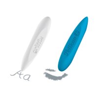 PELIKAN Radiergummi Griffix 605304 blau/weiss, assortiert