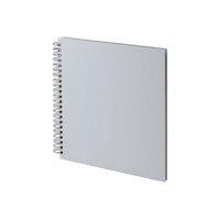 RÖSSLER Fotoalbum 29x29cm 1329452177 stone/schwarz