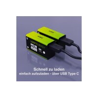 VERICO LoopEnergy Akku USB-C 1UDBT-A3WEB2 9V/6LR61...