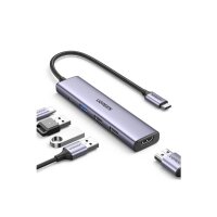 UGREEN USB-C Hub 5-in-1 15495 2 xUSB-A,USB-C,2.0,HDMI